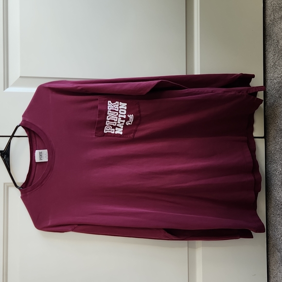 PINK Victoria's Secret Tops - PINK Victoria's Secret long sleeve tshirt